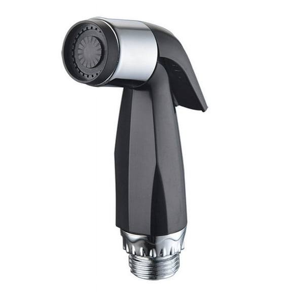 Kitchen Bathroom Faucet Hose and Spray, Kitchen Side Sprayer Head Compatible with Delta, Moen, Kohler and Other OEM Brands Pull Out Spray Head, Matteblack, Daily Design, Spray Head Only