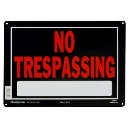 Trespassing Wall - The Hillman Group 10