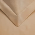 thumbnail image 3 of 300-Thread Count 100% Egyptian Cotton Lightweight Solid Duvet Cover Set Beige / King/Cal King, 3 of 5
