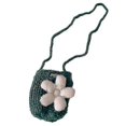 thumbnail image 1 of Floral Knitted Small Baby Shoulder Bag Girl's Wool Crossbody Bag, 1 of 5