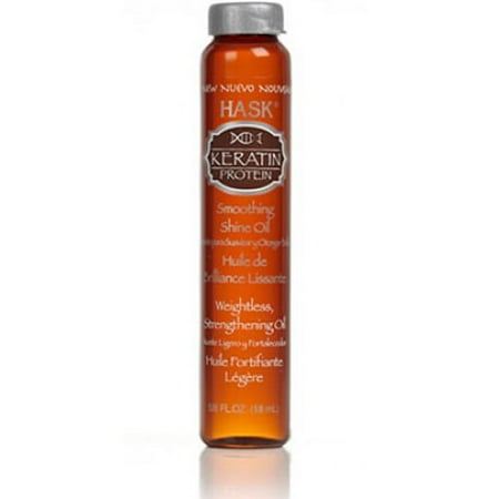 Hask Keratin Protein Smoothing Shine Oil - 0.63 Oz