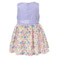 thumbnail image 2 of Richie House Girls' Dress With Flower Printed Bottom Skirt RH1657, 2 of 2