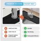 thumbnail image 3 of Silicone Faucet Splash Guard, 45.72 cm x 15.00 cm, For Kitchen, Bathroom, Laundry, Sink GadgetsKitchen Sink Accessories (Black), 3 of 4