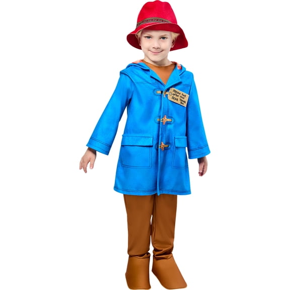 Paddington Bear Costume for Toddlers by Rubies, Unisex 2T