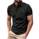 thumbnail image 2 of pstuiky camiseta de hombre, Blusa deportiva informal de manga corta con cuello vuelto para hombre camisetas de hombre xxl, 2 of 6