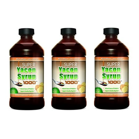 Yacon Syrup,100% Pure Raw All Natural Low Cal Natural Sweetener 3