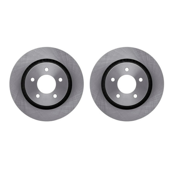 Dynamic Friction Company Front Brake Rotors 6002-40019