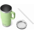 thumbnail image 4 of Rambler 25 oz Tumbler with Handle and Straw Lid, Travel Mug Water Tumbler, Vacuum Insulated Cup with Handle, Stainless Steel, Key Lime, 4 of 4