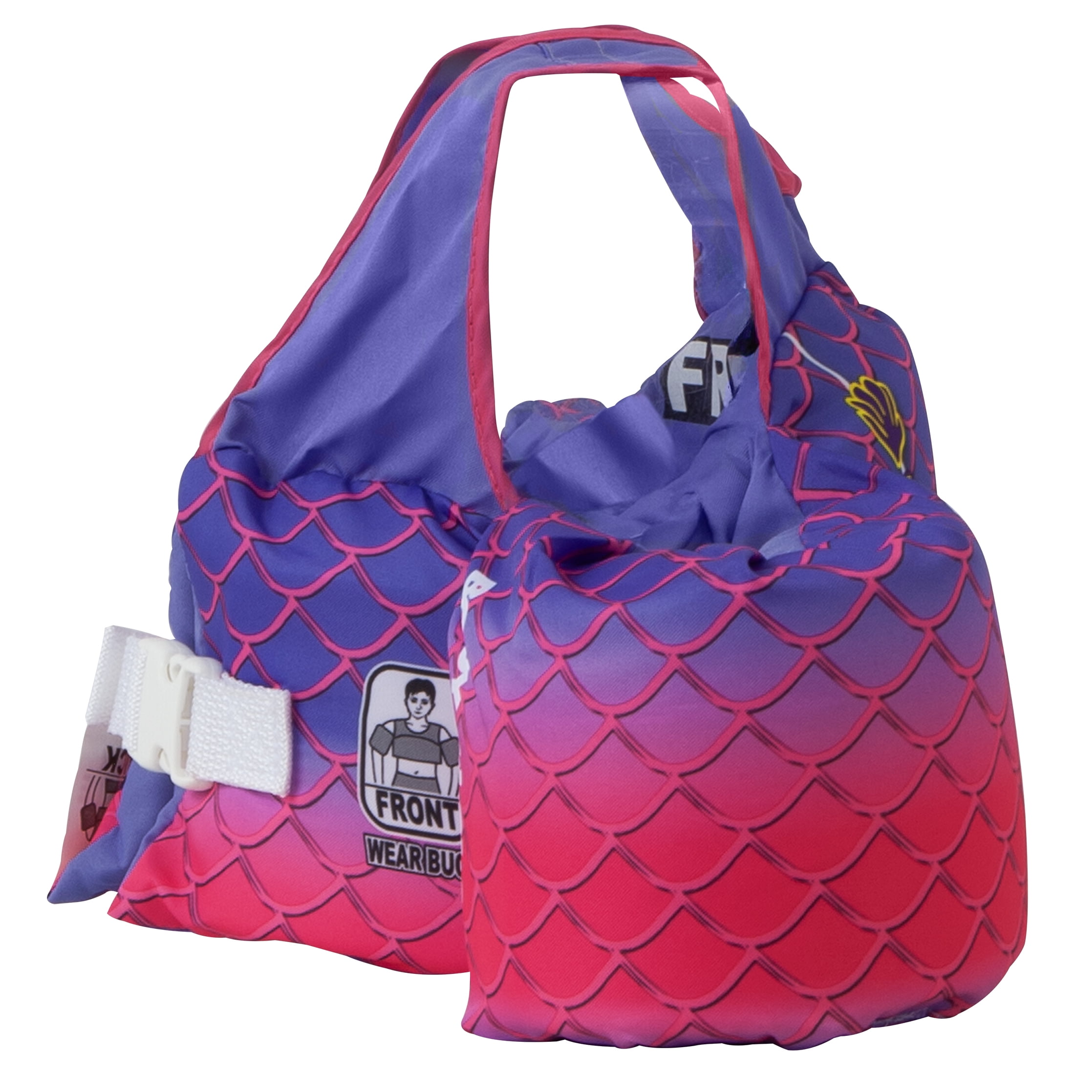 Body Glove Paddle Pals Life Jacket USCG Approved, Kids Swim Vest, 30 to 50 lbs, Mermaid