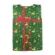 thumbnail image 1 of Disfraz de caja de regalo navideña, novedad, accesorio para fiestas de disfraces y carnaval. Alce verde para niños, 1 of 9