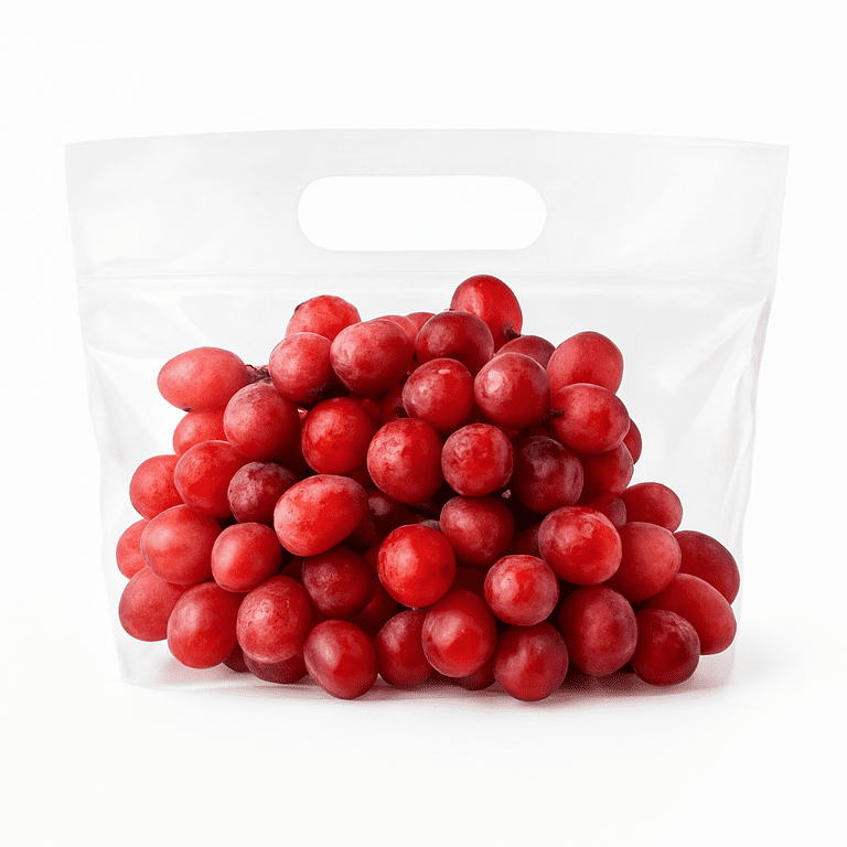 Fresh Red Seedless Grapes, Bag (2.25 lbs/Bag Est.)