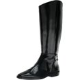 thumbnail image 3 of Sam Edelman Women's Cesar Equestrian Boot Black Leather Athletic Calf 7M, 3 of 5