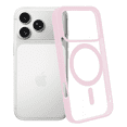 thumbnail image 2 of Funda Transparente con Color ROSA Compatible con MagSafe para iPhone 17 Pro, Protección Antigolpes Ultrafina, TPU + Silicona Resistente, 2 of 6