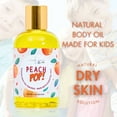 thumbnail image 2 of Peach Pop Kids Body Oil - 4 oz by LatherGreen, 2 of 11