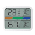 thumbnail image 1 of Termómetro interior, monitor digital de temperatura y humedad con indicador de registros mínimos y máximos, 1 of 5