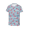 thumbnail image 3 of Honeii Clown Fish Print Kids Boy T-Shirt,Breathable Round Neck Tee,Stylish Summer Tee for Boys, for Outdoor Activities and Casual Wear, 3 of 7