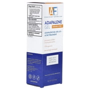 Adapalene Gel 0.1% Once-Daily Topical Retinoid Acne Treatment, 0.5 oz