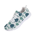 thumbnail image 5 of Psesaysky Running Shoes for Women and Teenager Girls Palm Leaves Printed Sneakers Wear-Resistant Shock-Absorbing Sports Shoes Women, 5 of 7