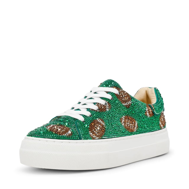 Zapatillas Sidny para Mujer Betsey Johnson Verde con Pedrería Talla 9.5