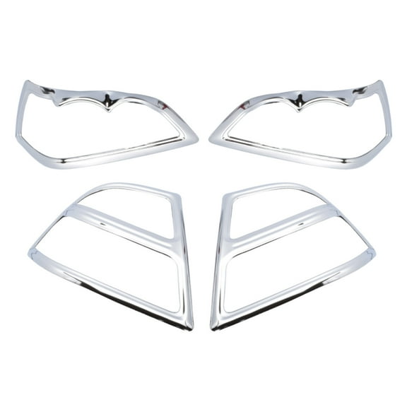 For Honda Goldwing 1800 2001 to 2010 GL1800 Gold Wing GL 1800 Motorcycle Trunk Brake Light And Saddlebag Light Grilles Chrome