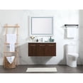 thumbnail image 6 of 40 inch single bathroom vanity in walnut, 6 of 8