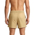 thumbnail image 5 of VBTAPA Men's Plaid Pajama Shorts Baggy Casual Boxers Shorts Daily Pj Sleep Bottoms Comfy Homewear Boxers Yellow XL, 5 of 6