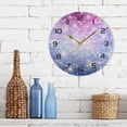 thumbnail image 7 of SKYSONIC Space Galaxy Wall Clock 10 Inch Silent Non Ticking Round Clock Oil Painting Clock Easy to Read Clock for Living Room Bedroom Bathroom Home Decor, 7 of 7