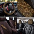 thumbnail image 3 of XYZCANDO Duck Camouflage 14 Pack Auto Seat Covers Full Set Steering Wheel Cover Center Console Armrest Pad Seat Belt Pads Headrest Covers for Most Cars SUVs Sedans, 3 of 7