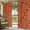 Dark Orange, variant on Orange Cowboy Outdoor Curtains for Patio Waterproof, Grommet Outdoor Privacy Panels, Farmhouse Retro Mountain Cactus Cow Weatherproof Outside Curtains for Porch/Cabana 54"Wx84"L, 2 Panel