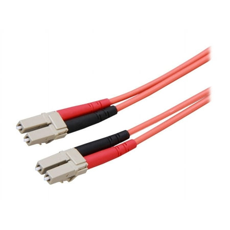 UPC: 0065030802888 | StarTech.com 50FIBLCLC3 9.98 ft. Multimode 50/125 Duplex Fiber Patch Cable LC – LC