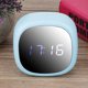 thumbnail image 2 of Reloj despertador LED multifuncional para el hogar, espejo de maquillaje de escritorio, superficie, reloj silencioso Digital para dormitorio, color azul, 2 of 8