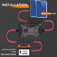 thumbnail image 5 of PowMr 12V Solar Charger Controller for 150W Solar Panel 10A MPPT Solar Charge Controller with LCD Display Battery Regulator, 5 of 5