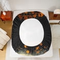 thumbnail image 5 of Manfei Spooky Pumpkin Bed Sheets Set Queen Size,Halloween Bedding Sets Queen Size,Cute Pet Cat Bed Sheets Queen,Breathable Room Decoration,4 Pieces, 5 of 7