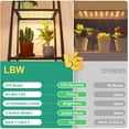 thumbnail image 4 of Aoksun 11.8'' 20W LED Dimmable Indoor Grow Lights, 5000K (2 Pack), 4 of 7