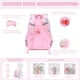 thumbnail image 4 of Mochila MUSEVOS Kids Kids impermeable con estampado kawaii rosa/dinosaurio, 4 of 9