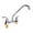 Chrome, variant on RV Kitchen Sink Faucet, High Arc 360° Rotation Spout Camper Kitchen Faucet, 2 Handles 8 inch Centerset for Campers, Motorhomes, Travel Trailers, Chrome