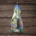 thumbnail image 4 of Flat-Coated Retriever Spring Path Kitchen Towel, 4 of 5