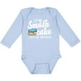 thumbnail image 3 of Inktastic Let Me Smash Cake Its My Birthday Boys Long Sleeve Baby Bodysuit, 3 of 5