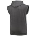 thumbnail image 3 of Men's Profile Heather Charcoal New York Mets Big & Tall Muscle Sleeveless Pullover Hoodie, 3 of 3