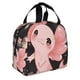 thumbnail image 2 of Easygdp Cute Axolotl Sakura Blossoms A Bolsa Térmica Premium - Tela Oxford Impermeable, Gran Capacidad, Bolsillo Frontal, Unisex para Trabajo, Escuela, Actividades al Aire Libre y Picnics, 2 of 8