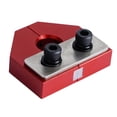 thumbnail image 3 of Miulika 3D Printer Filament Connector 1.75mm DIY Accessory Aluminium Compact Replacement Red, 3 of 7