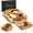 Bamboo, variant on Large Bamboo Cheese Board Set for Serving – Charcuterie, House Warming Gifts for New Home, Wedding, Bridal Shower & Birthday, for Women