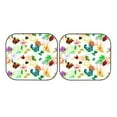 thumbnail image 7 of Balery 2 Piece Floral Vintage Car Windshield Sun Shade|Foldable Front Windshield Shade for Car Front Window for Most Sedans SUV Truck-Large, 7 of 7