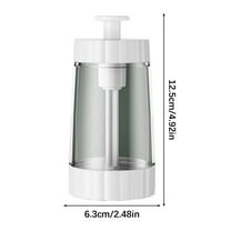 Nrmrqz Clear Plastic Seasoning Shaker Bottle | Kitchen Spice Dispenser with Controlled Pour | 1-Pack | Great for Sugar & Powdered Spices | Easy-Pour Sloped Design | Transparent Measuring Container