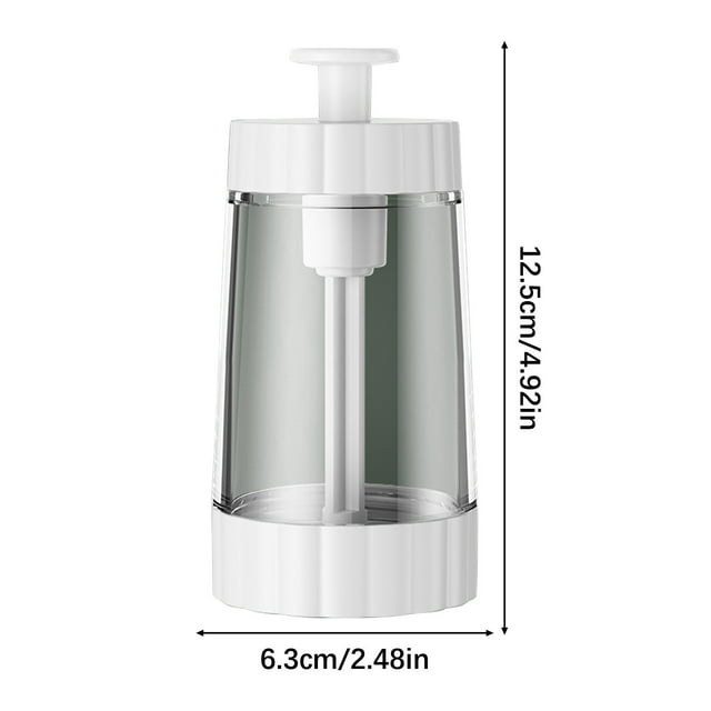 Binmer Réservoir d'Assaisonnement Quantitatif Réservoir Bouteille d'Assaisonnement de Cuisine Boîte d'Assaisonnement Ménagère Pot à Huile Bouteille Raffinée Bouteille Contrôlée