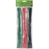 Pet-makers Striped Chenille Stems .25"x1