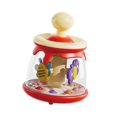 thumbnail image 1 of Presione Carrusel Toy Actividad sensorial de juguetes Regalos de vacaciones de juguete Multifuncional Toy de aprendizaje portátil para niños de 6 a 12 rojo, 1 of 8