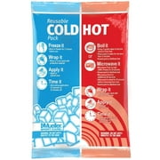 Mueller Reusable Cold/Hot Therapy Wrap, Unisex, Black
