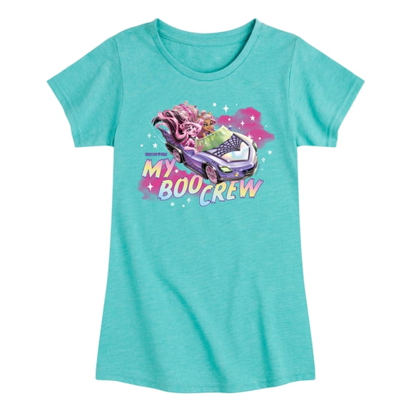 Monster High - My Boo Crew Racecar - Toddler & Youth Girls Short Sleeve T-Shirt