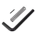 thumbnail image 4 of Kit de Pestillo de Resorte de Puerta de Trailer, Instalacia Simple de la Puerta de Metal de Metal Pasador de Resorte Alto Dureza 819t Rendimiento Estable Para Vehículos, 4 of 7